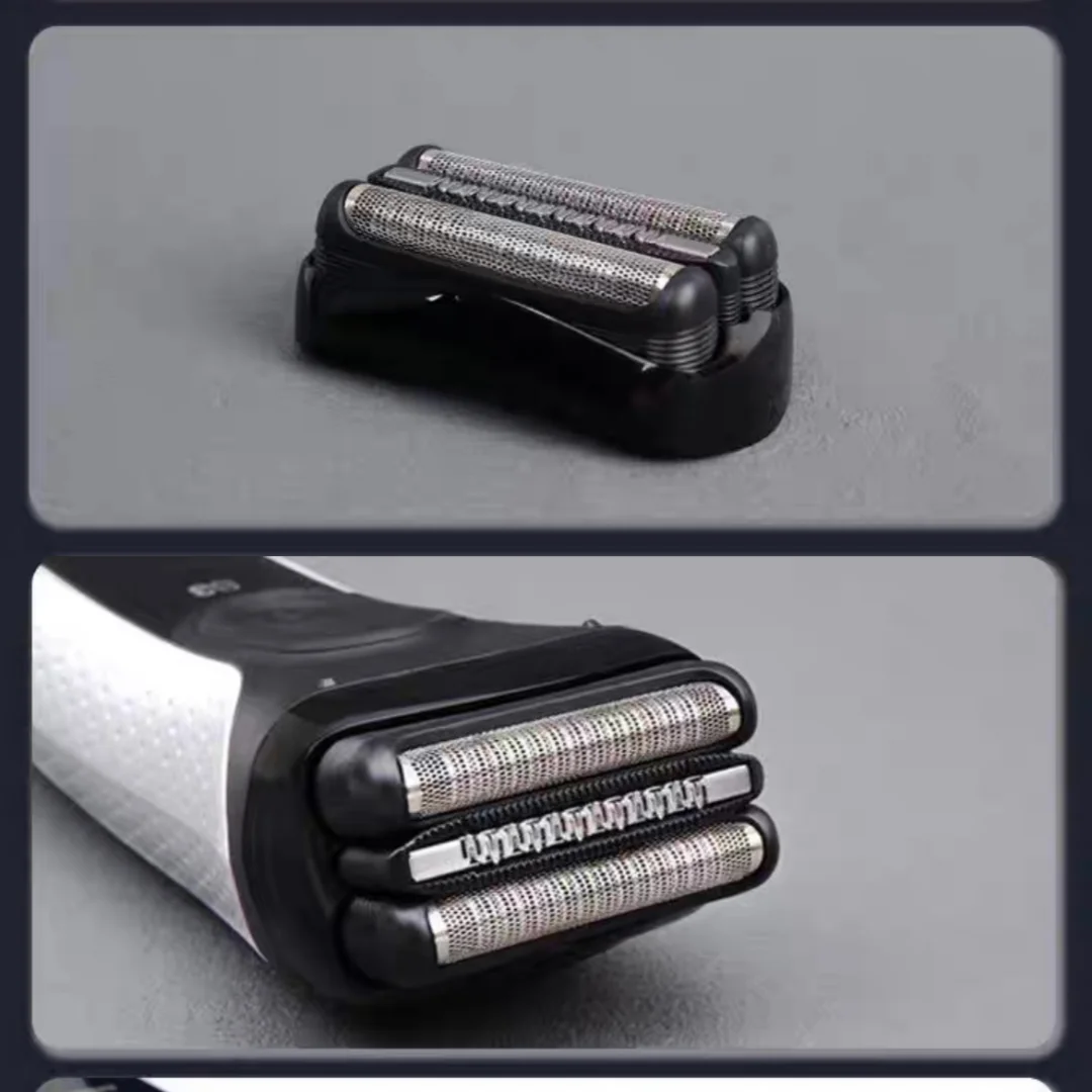 009–32B Ersatzscherköpfe, kompatibel mit Elektrorasierern der S3-Serie, waschbarem Rasierklingenzubehör – Detail 5