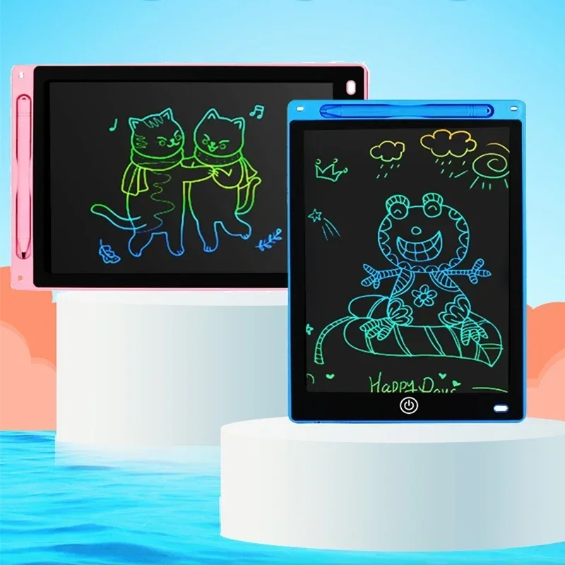 10inch LCD Writing Tablet Magic Drawing Board Kids Graffiti Sketchpad Electronic Handwriting Blackboard Colorful Drawing Board