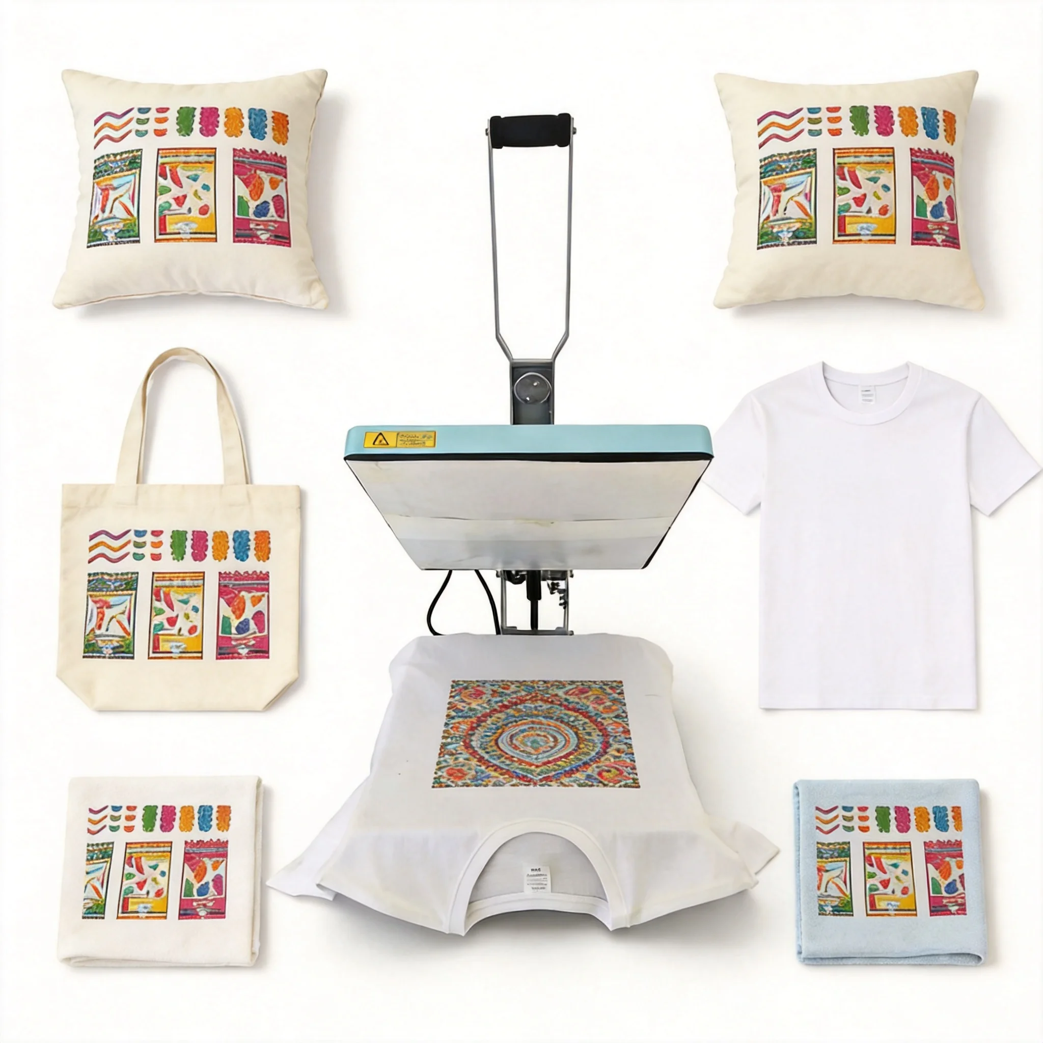 Hot Sale Modern CE-certified T-shirt Printing Machine Magnetic Drawer-type Heat Press Machine with Digital Display for Garment