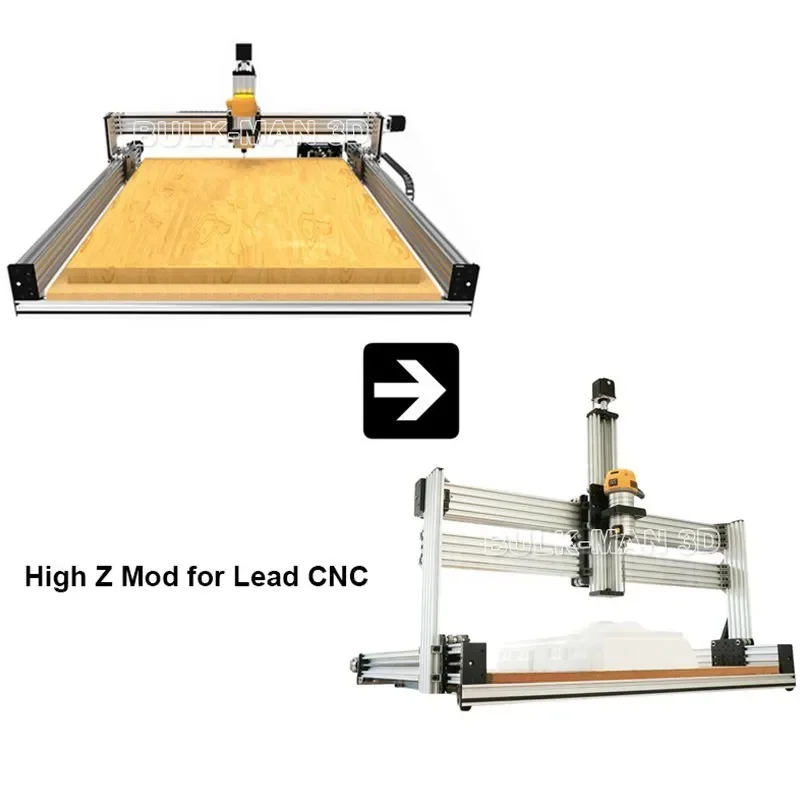 High Z Mod Bundle for Lead CNC Enhanced Z Axis Height Modification Kit