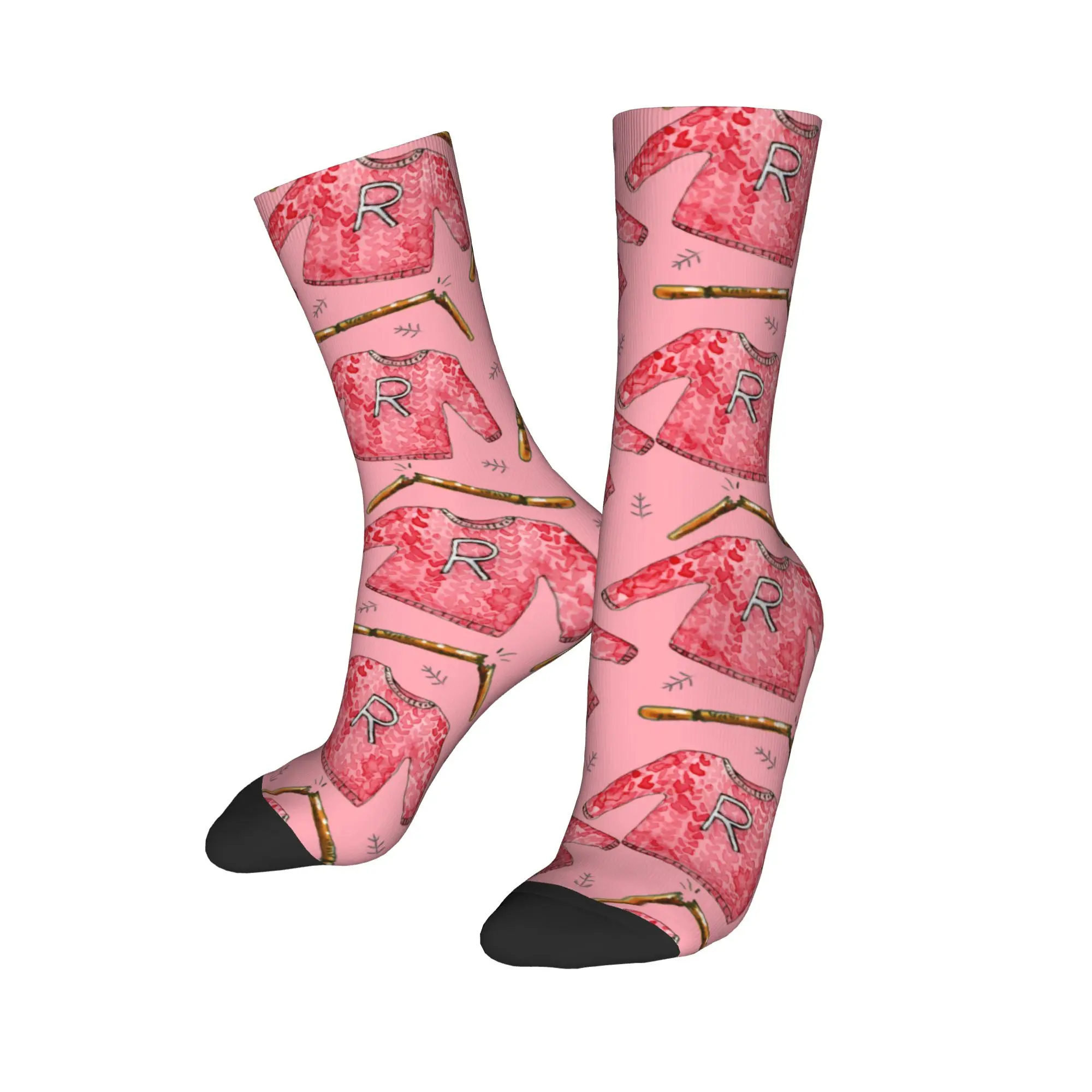 Calcetines deportivos de poliéster de la película Harry Potter, calcetines largos transpirables unisex