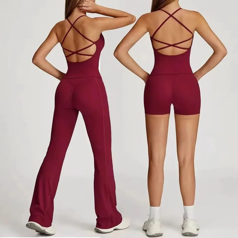 اليوغا مجموعة 2 قطعة طويلة الأكمام النساء الصالة الرياضية مجموعة ملابس لليوجا التجفيف السريع رياضية تشغيل طماق تجريب الرياضة المحاصيل الأعلى النساء #1