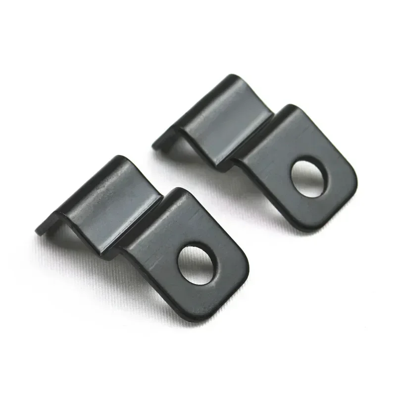 

Black M8 8mm Bottom Brake Clutch Lever Bolt Mount Turn Signal Bracket Holder Relocater for Old School Vintage Retro Bike Custom