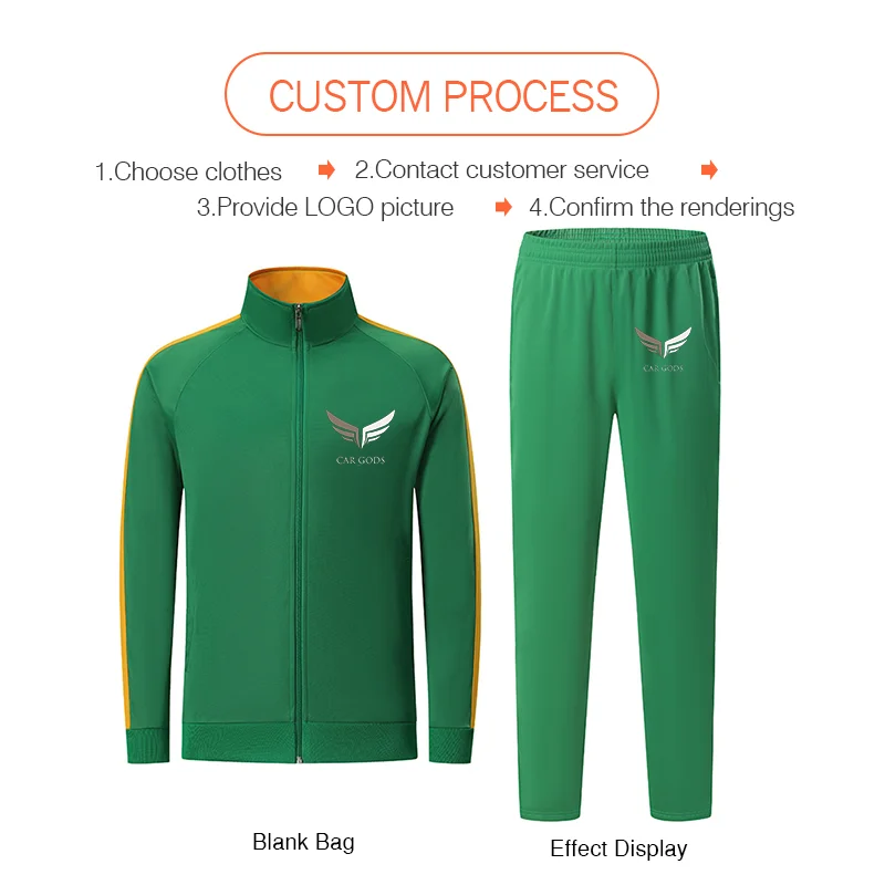 custom logo sports uniform Kids Basketball sportswear Customized Adults Sports Suit Youth Football Training Set printing logo view 2