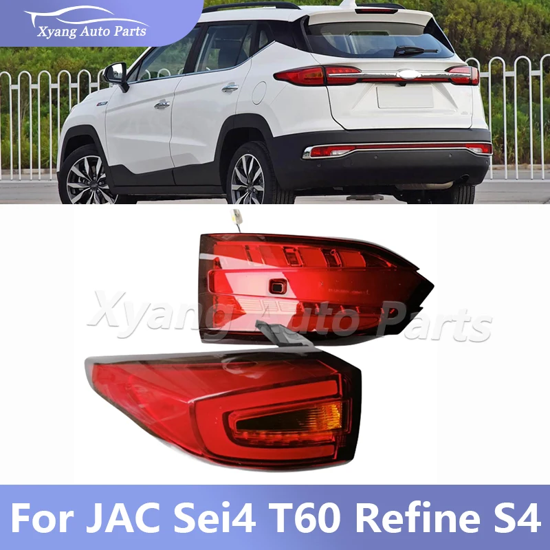 

Rear Bumper Taillight For JAC Sei4 T60 Refine S4 Tail Lamp Rear Brake Light