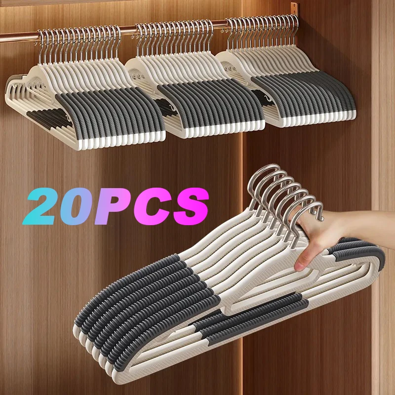 Summer Household Clothes Hanger Anti Slip Hanger Plastic Non Marking and Anti Slip Hanger Clothing Rack Drying Rack for Clothes