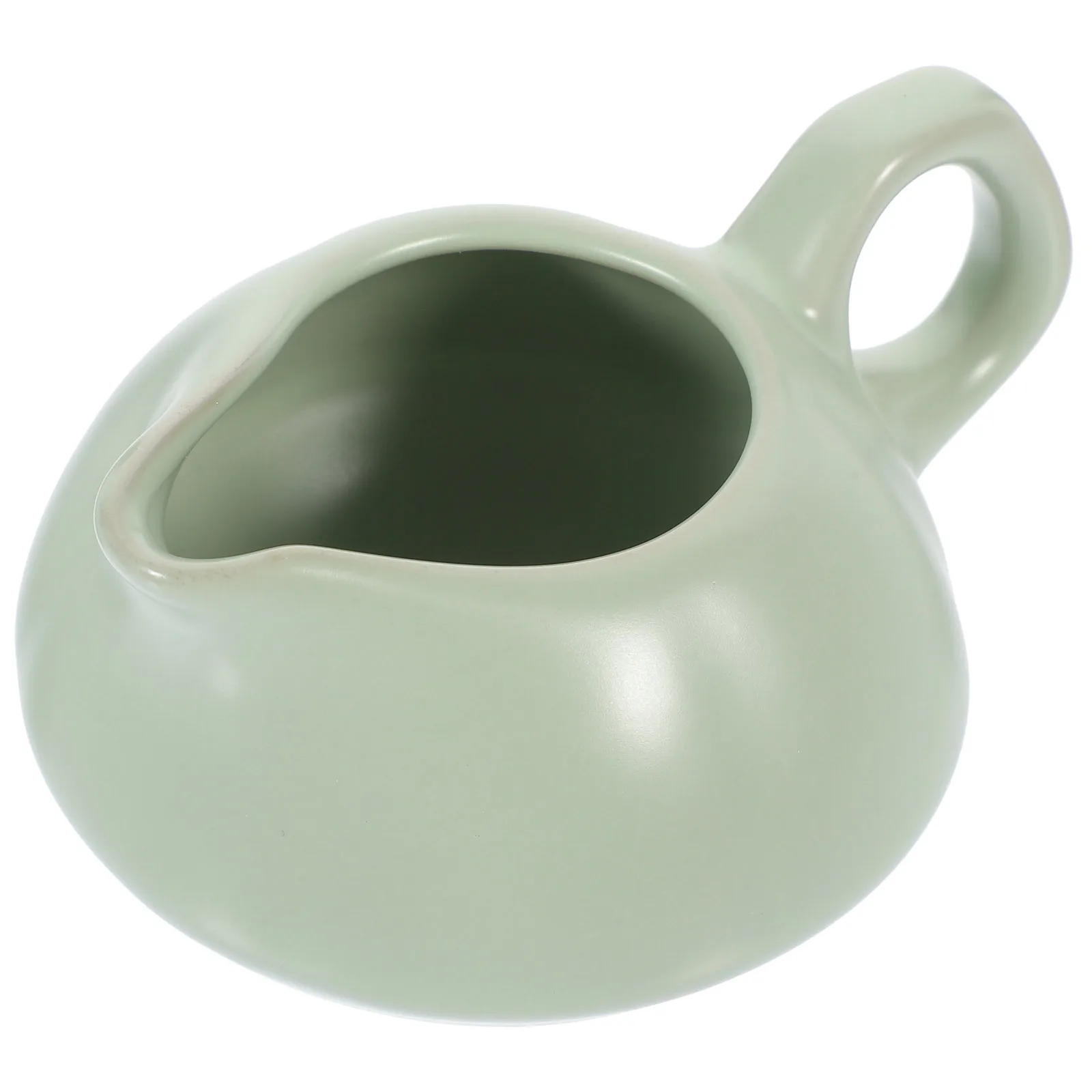 

Ceramic Milk Gravy Boat Sauce Pitcher Large Capacity Durable Sauce Container Gravy Serving Boat for Milk Tea and Condiments