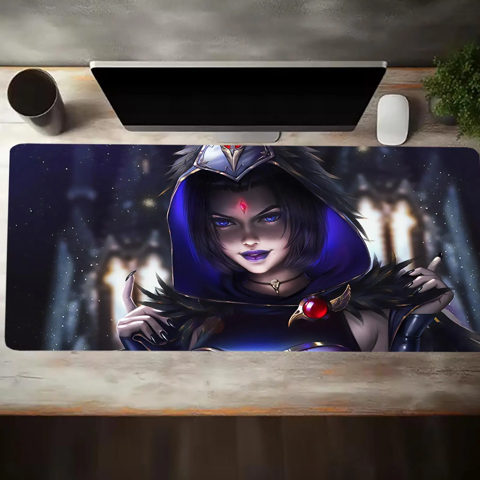 Large gaming mousepad, Gravity Rush mousepad, PC gaming mousepad, XXL mousepad, keyboard mat, mousepad