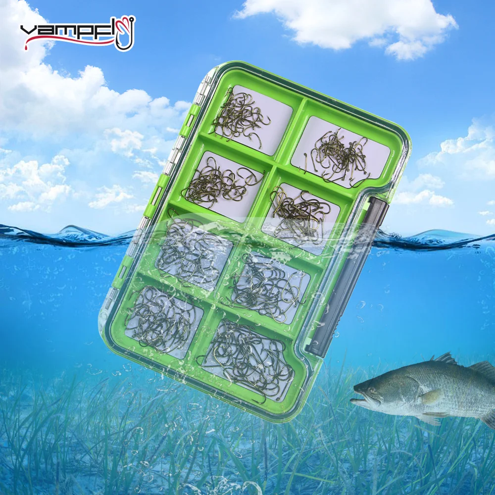 

Vampfly 240pcs Fly Fishing Hook Set Adams Dry Fly Tying Hook Curved Nymph Caddis Scud Shrimp Pupae Barbed Fly Hook With Box