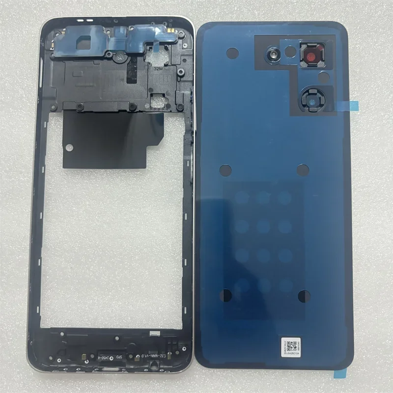 For Xiaomi Redmi A5 25028PC03G 25028RN03A Back Battery Cover + Middle Frame + Camera Frame Parts Rear Replacement Parts