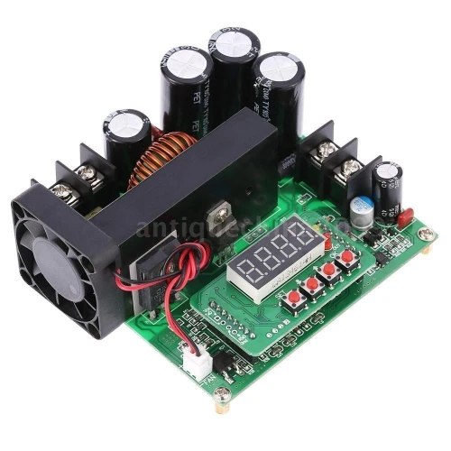 BST900W 900W DC-DC Boost Converter LCD Display Step Up Power Supply Module 8-60V to 10-120V Voltage Transformer Module Regulator