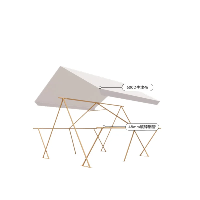 

Large canopy tent camp outdoor camping base hotel Internet celebrity clock in bed and breakfast Giant rooftop awning