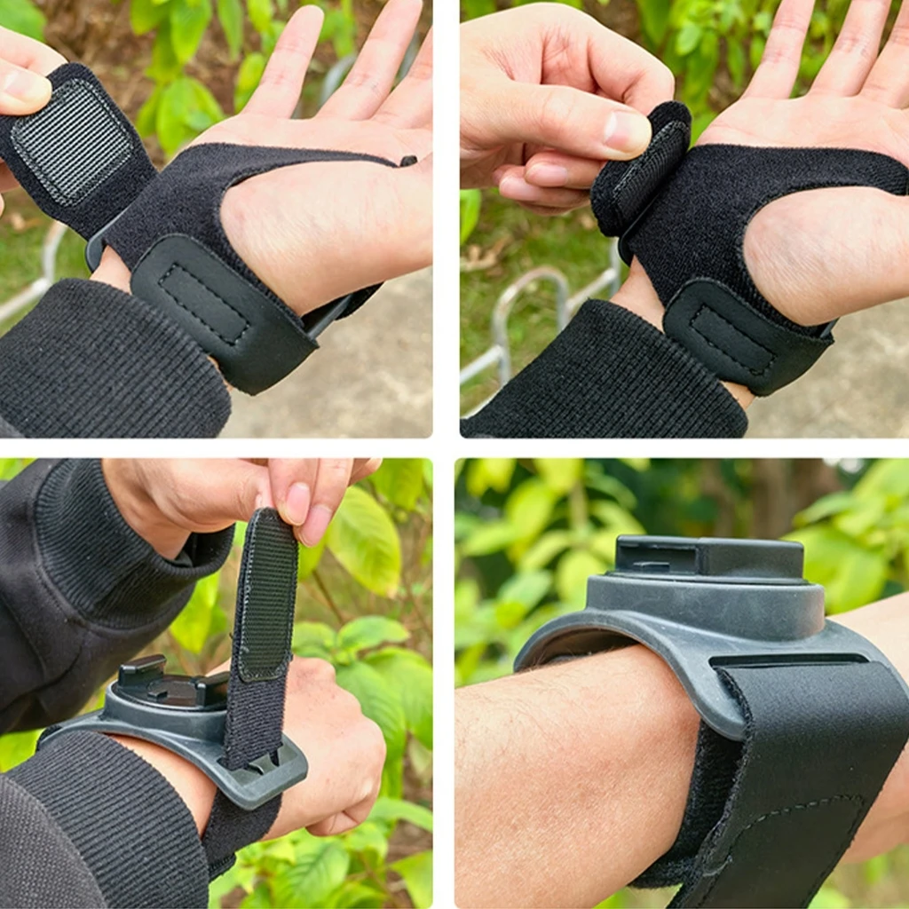 Freihändiges 360-Grad-Drehbares Handgelenksband für Action 5pro/4/3 Actionkameras, Langlebig und Drehbarer Freihändiger Aufnahmearm – Detail 7