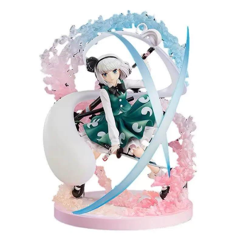 

In stock Original:Touhou Project Youmu Konpaku 22cm PVC Action Figure Anime Figure Model Toys Figure Collection Doll Gift