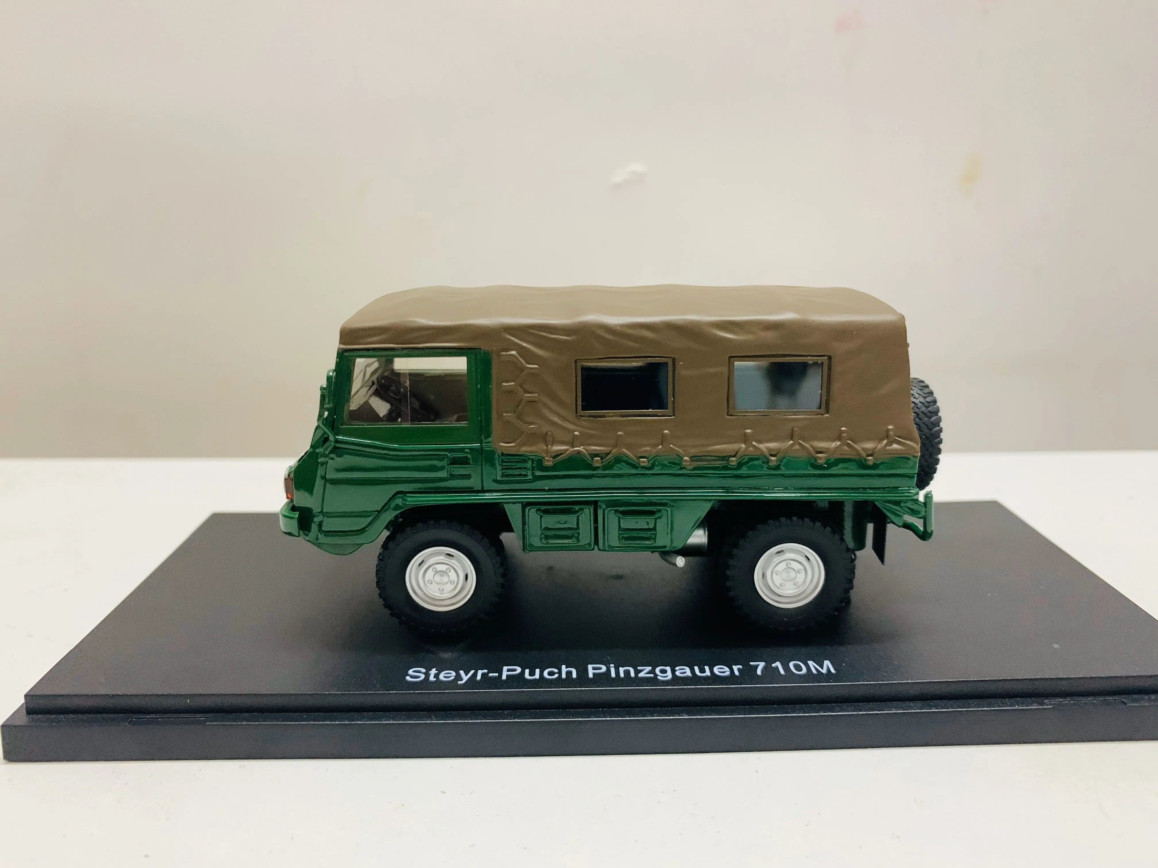 1/43 مقياس الراتنج نموذج سيارة شتاير-Puch pinzgazer 710 متر الأخضر ، لا لون صندوق