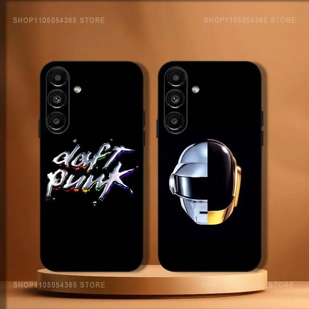 

D-Dafts Band P-Punks Phone Case For Samsung Galaxy A20,A21s,A22,A31,A32,A52,A53,A72,73,A80 Soft Black Cover