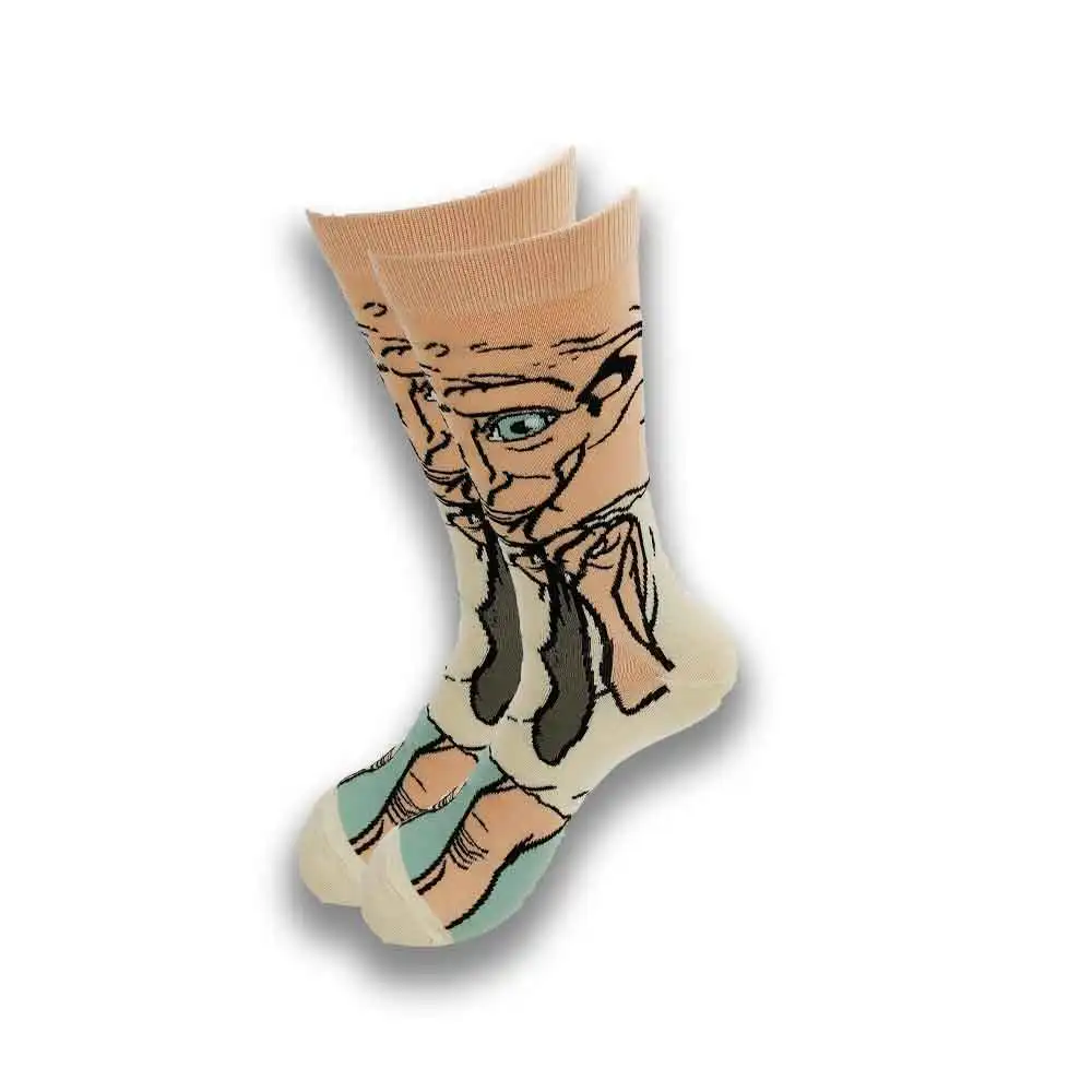 Men Fashion Socks Anime Funny Socks Hip Hop Personality Anime Socks Cartoon Fashion High Quality Sewing Pattern Socks