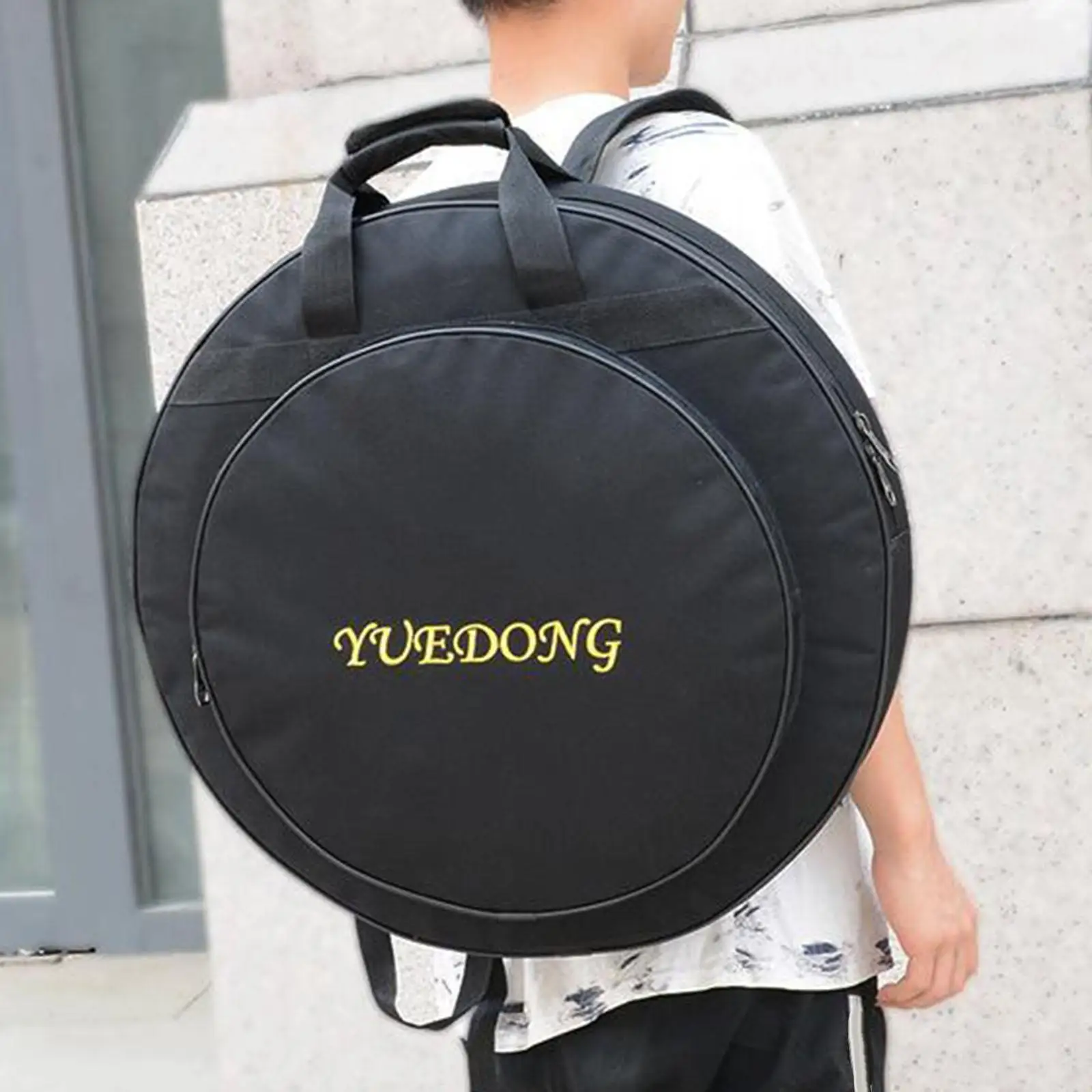 

Oxford Cloth Cymbal Bag Thicken with Carry Handles Instrument Accessories with Backpack Straps Musical Instrument Storage Bag