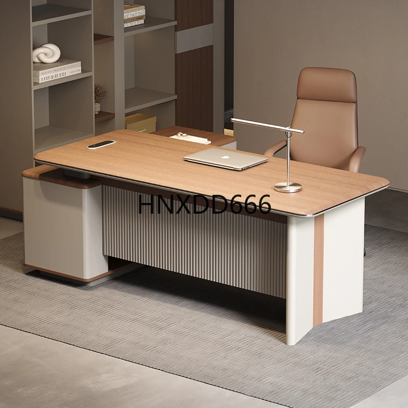 

Современный простой офисный стол Nordic Boss President Designer L-образный стол для учебы, продвинутая офисная мебель, бюро De Travail