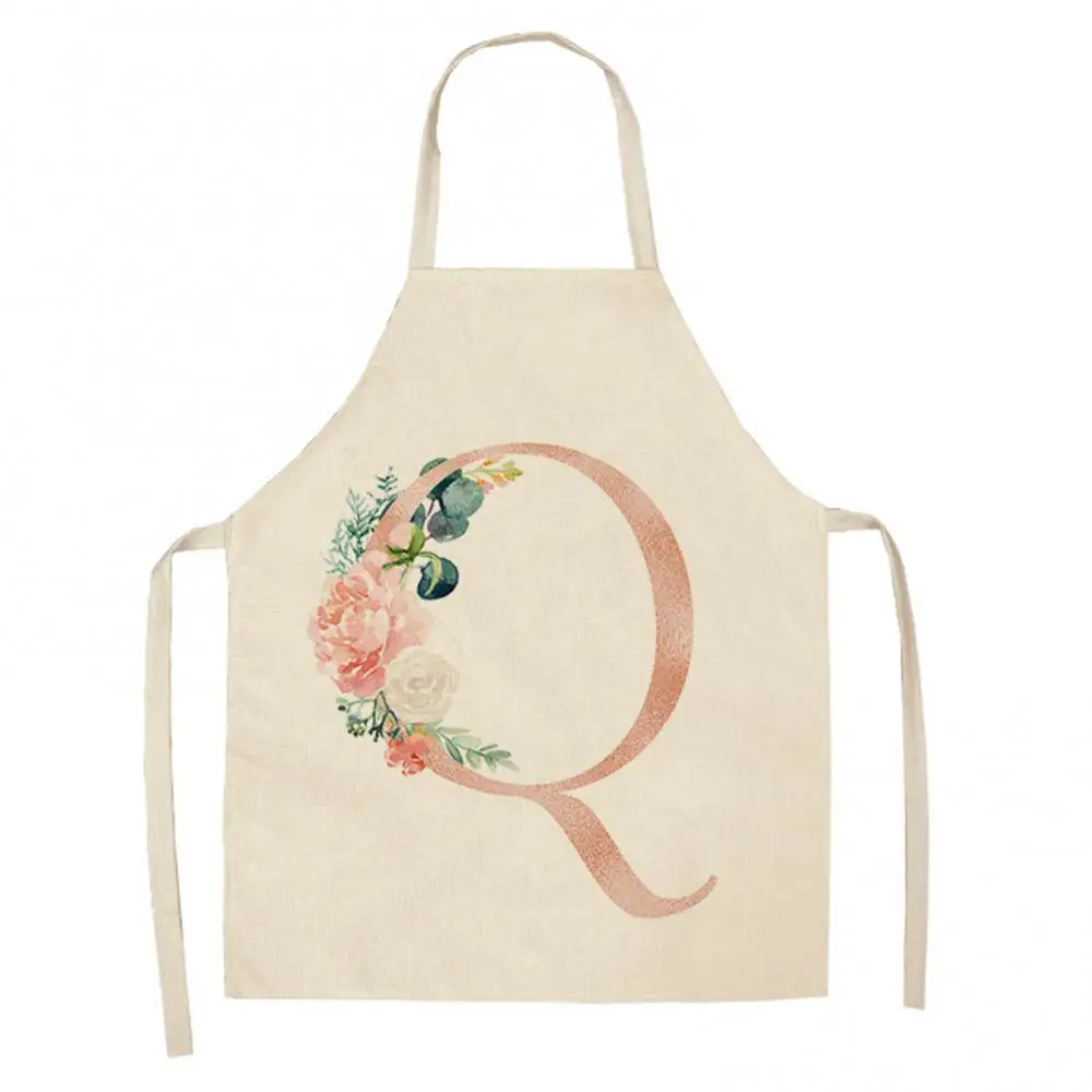 Women Cotton Linen Cross Back Apron Japanese Housework Baking Wrap korean Florist Dress Solid Color Garden Kichen Apron