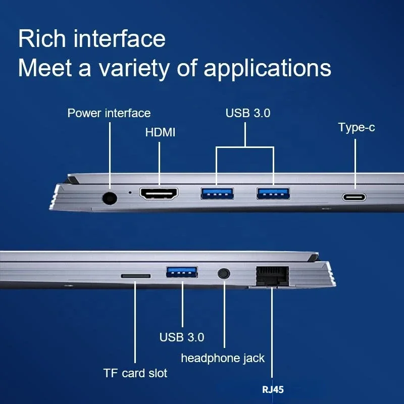 Ordenador portátil de escritorio I9 para oficina, Notebook con Windows 11, 15,6 pulgadas, 10 Gen, Intel Core I9-10885H, 64GB RAM, 2TB SSD, M.2 Dual, RJ45