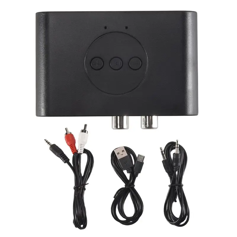 AB46-Bluetooth 5.3 Audio Receiver USB U Disk RCA 3.5Mm AUX USB Stereo Music Wireless Adapter For Car Speaker Amplifier