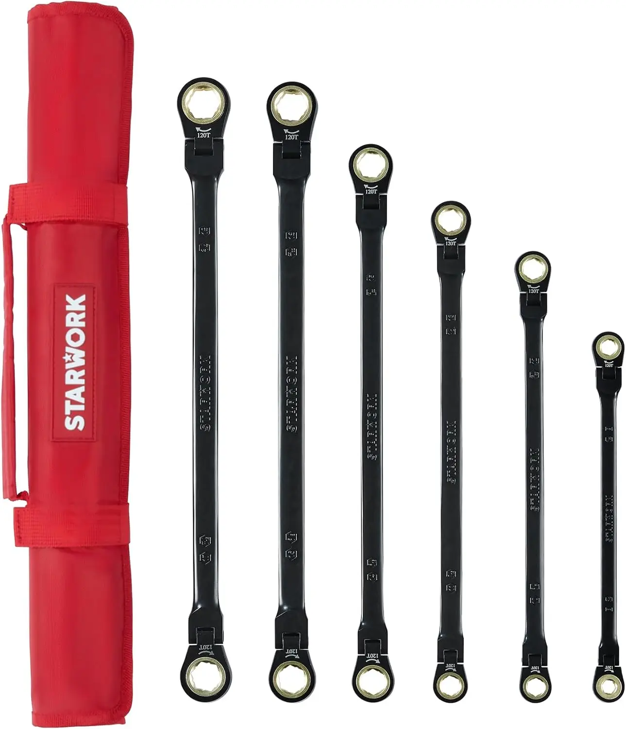 

TRUE MECHANIC™ Ratcheting Wrench Set (6PC 120T)