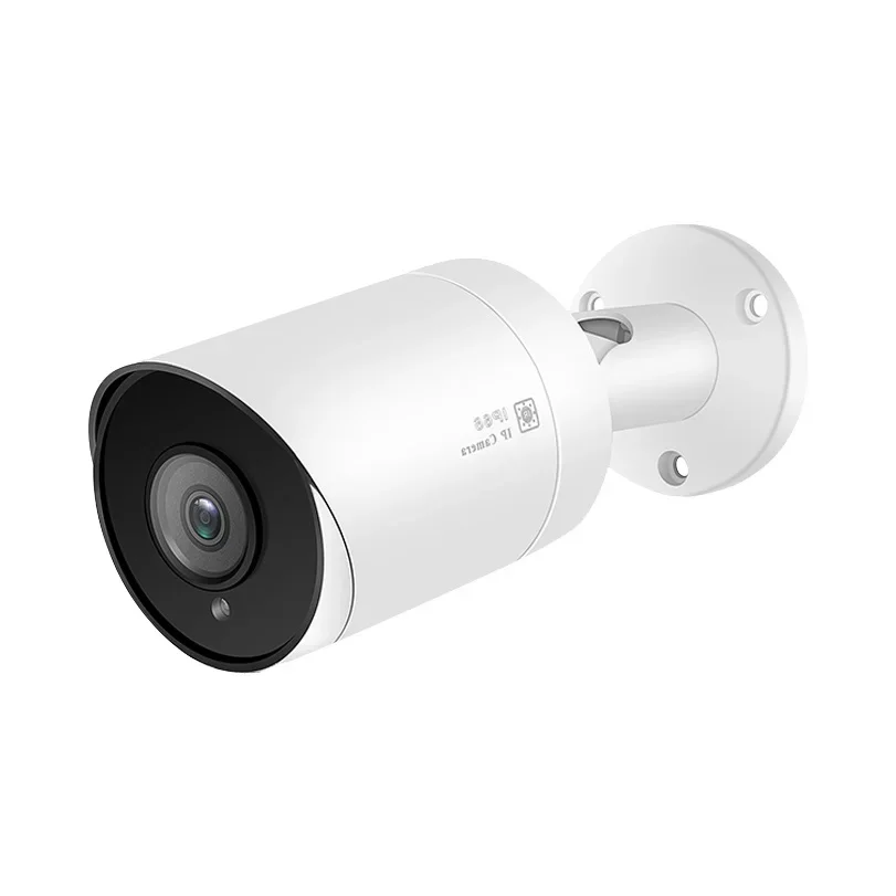 IP67 Waterproof Bullet H.265/H.264 YCX 5MP Full Real Time Ip Camera, POE Camera Ip,with 2pcs IR Array LEDs