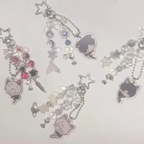 डीप स्पेस चिबी किट्टी कीचेन से प्यार 10 best sales प्रेम चाबी का गुच्छा - №8