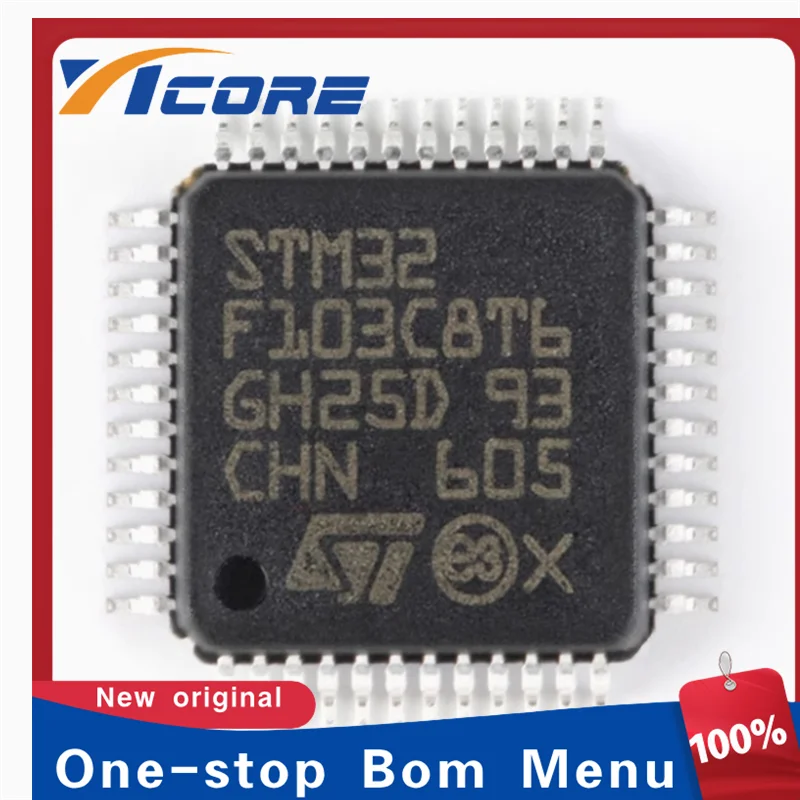 5pcs STM32F103C8T6 100%New original  STM32F103C8T6 STM32F103   LQFP-48