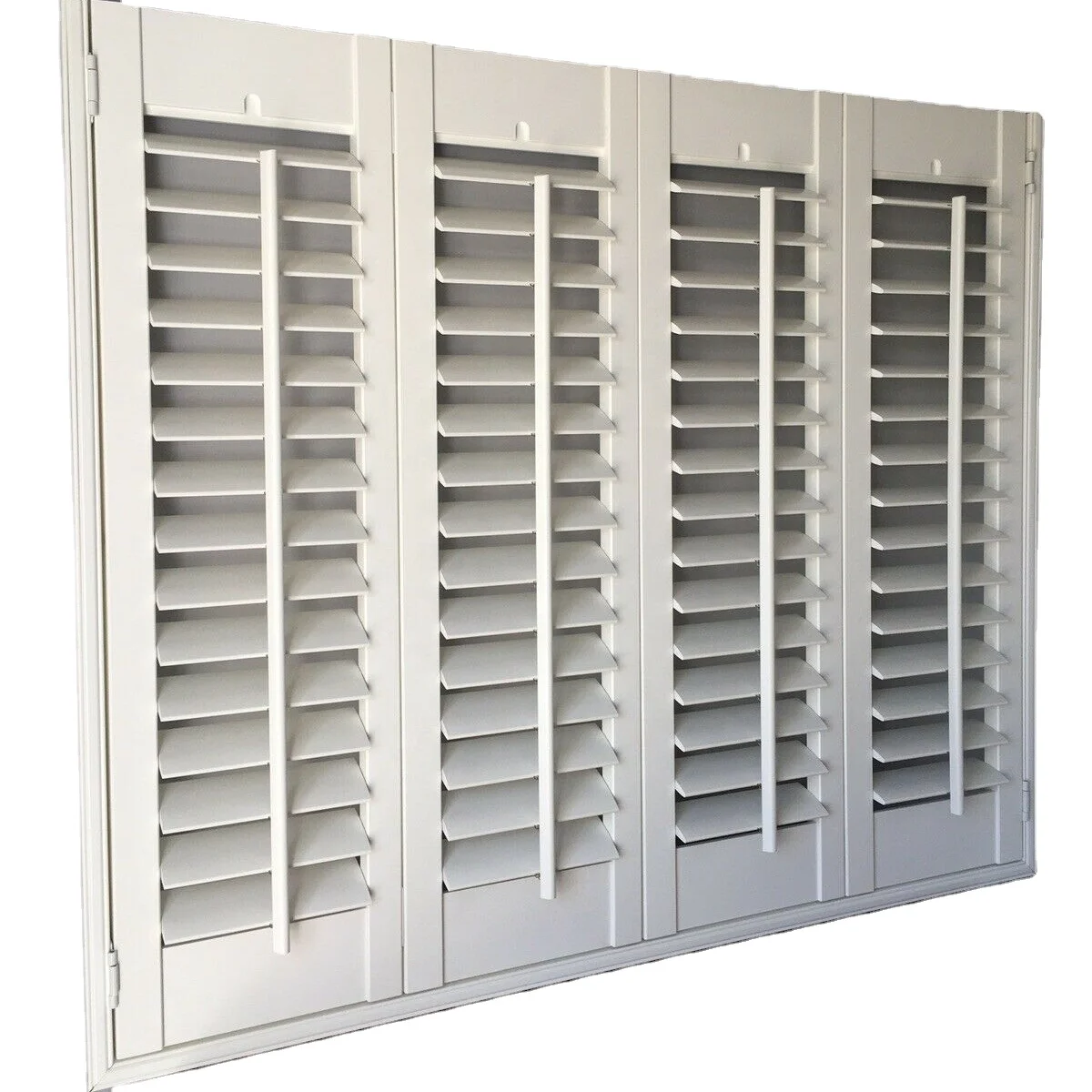 

australia pvc blinds bulk England Australia style Bay Window sliding real wood wooden Plantation shutters white colour louver