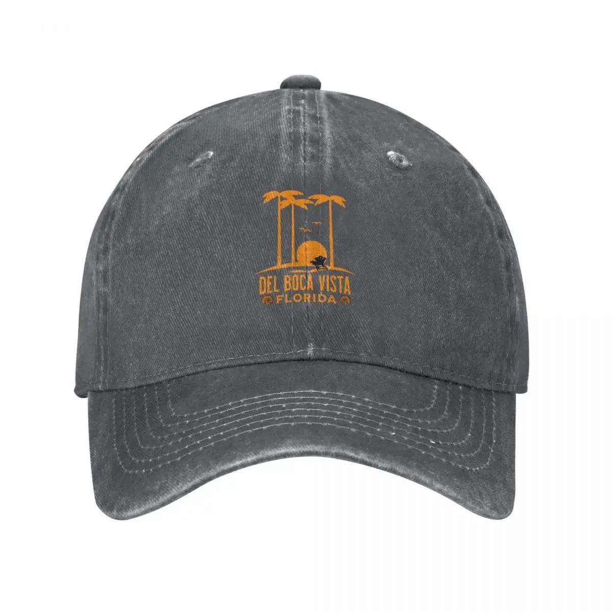 Del Boca Vista Florida Baseball Cap Funny hats fishing caps man foam party Hat Dropshipping Women's Beach Outlet 2026 Men's