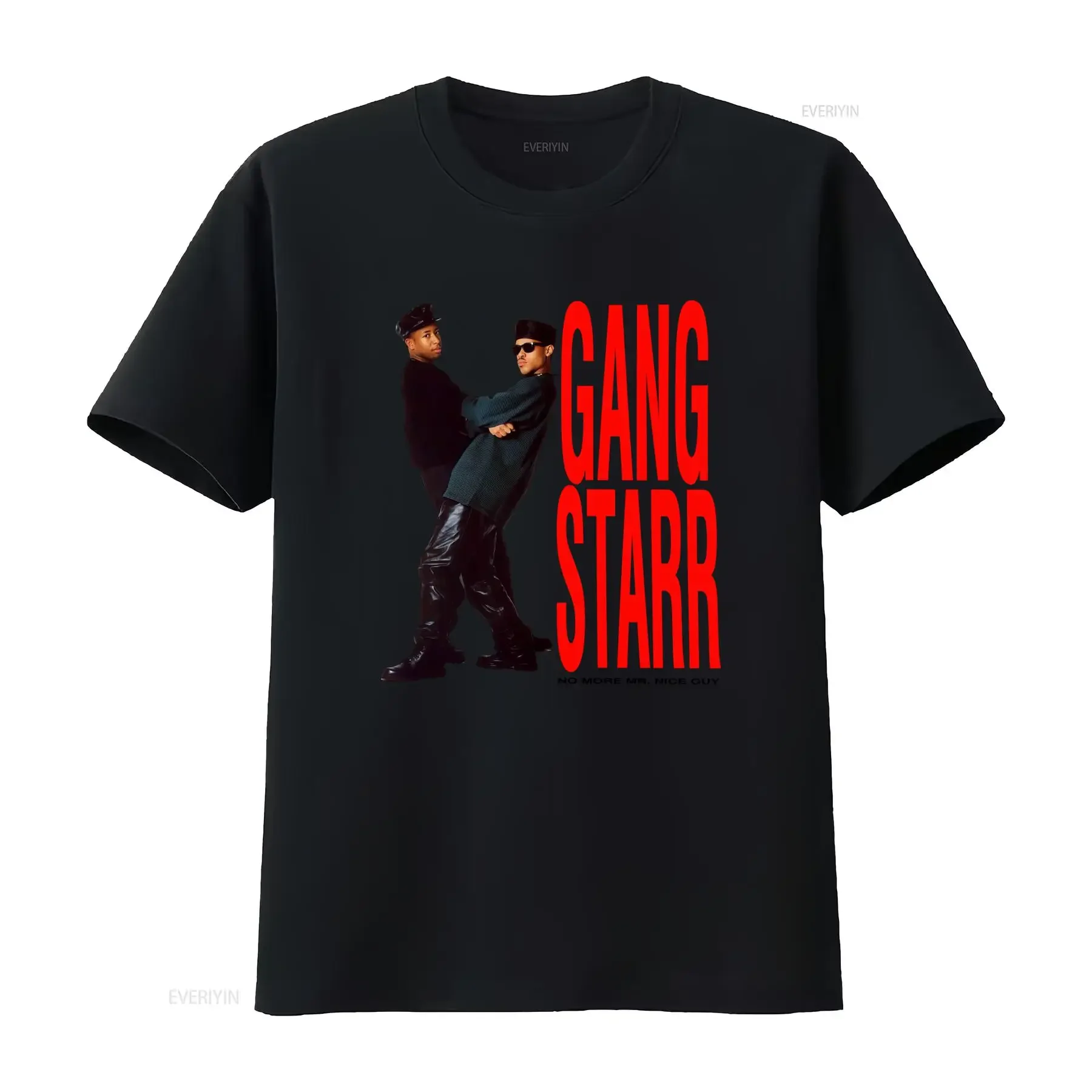 Gang Starr Rap Hip Hop T Shirt Dj Premier Inspired Design No More Mr Bello Guy Available in All Sizes vintage Washed fashion