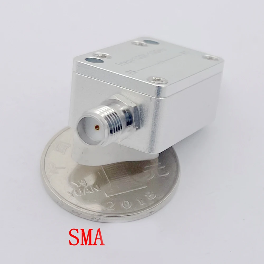 Imagem -03 - Isolador do rf para o Amplificador de Banda Larga do Rádio do Ham 100k10ghz Bloco da cc do Sma Tensão do Isolamento 150v Baixa Perda