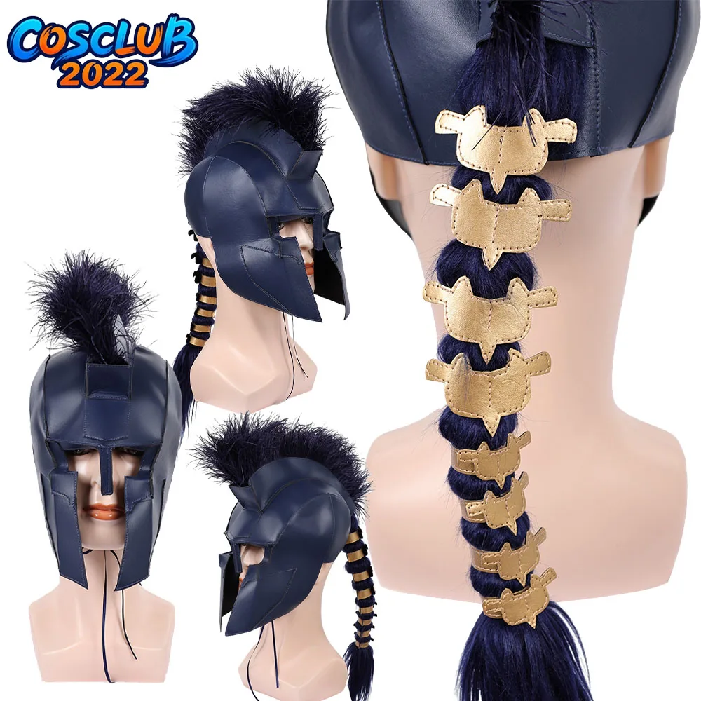 Casque de cosplay Agamemnon pour homme, accessoire de costume en cuir pour le film Odyssée 2026, accessoires de déguisement pour Halloween et carnaval