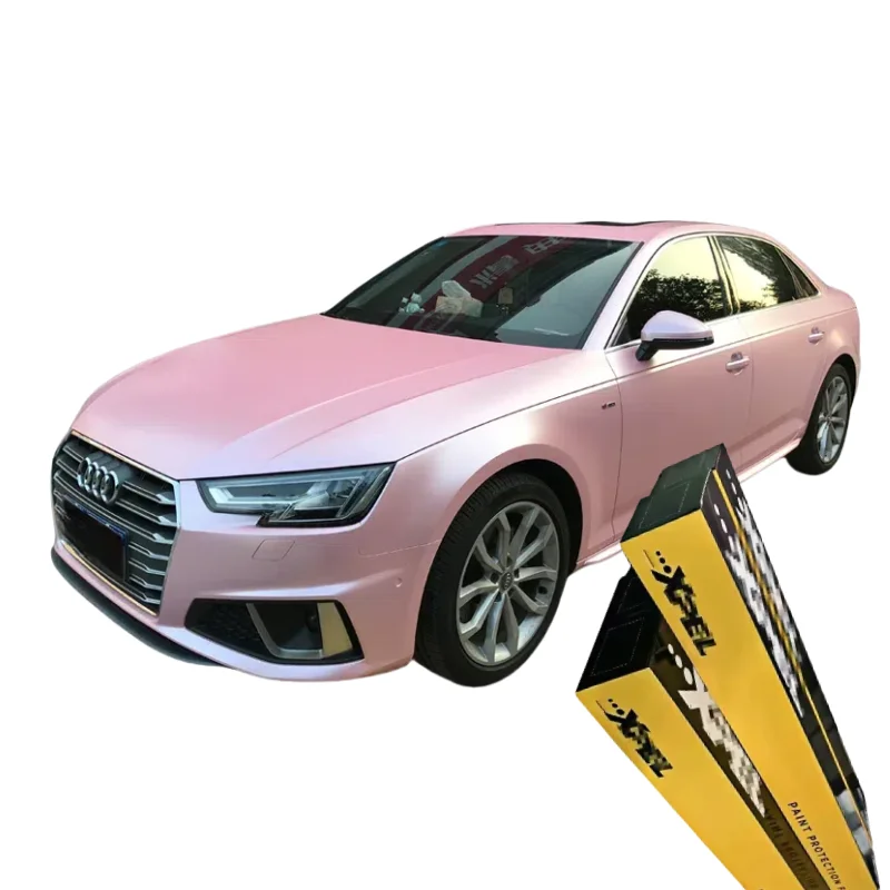 

XPEL PET Electro Optic Metal Cherry Blossom Pollen Car Color Change Changing Paint Protection Vinyl Stickers Decals Wraps Films