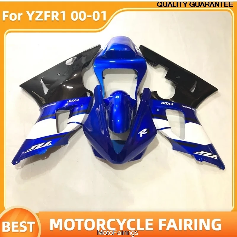 Carenado de Motocicleta para YAMAHA YZF R1 1000 CC YZFR1 00 01 2000 2001, Kit de Carenado de Plástico ABS, Ajuste Perfecto ZXMT