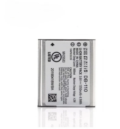 Suitable for Ricoh DB-110 lithium battery, original camera batteries for GR3X, GR3, G900 and BJ11