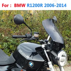 Screen For BMW R1200R R1200 1200 R 2006-2014 Motorcycle Accessories Windscreen Windshield Wind Deflectors Visor Gray