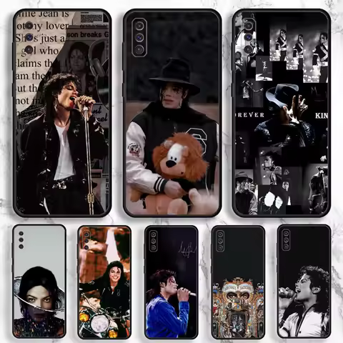Michael Jackson Singer Phone Case For Samsung Galaxy A13,A21s,A22,A31,A32,A52,A53,A71,A80,A91 Soft Black Phone Cover