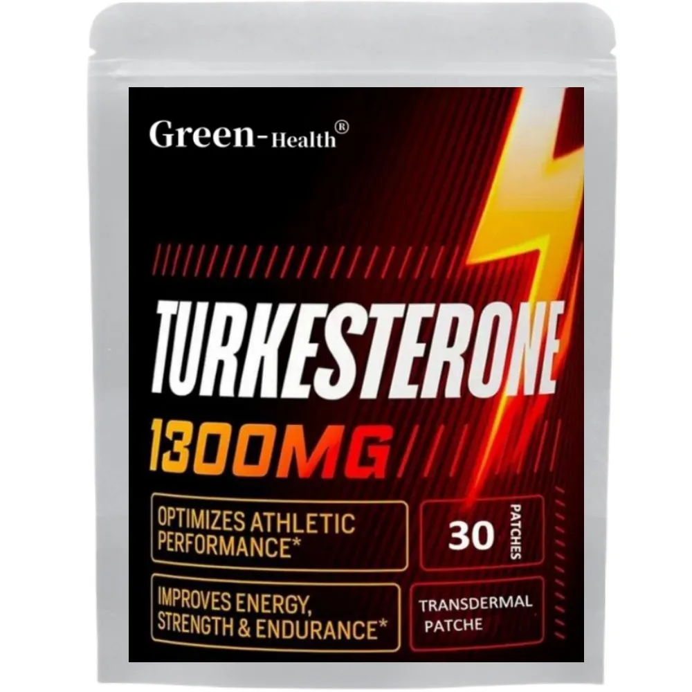 

Turkesterone Transdermal Patches Ultra High Strength for Athletic Performance & Muscle Mass 30 Patches One Month Supply