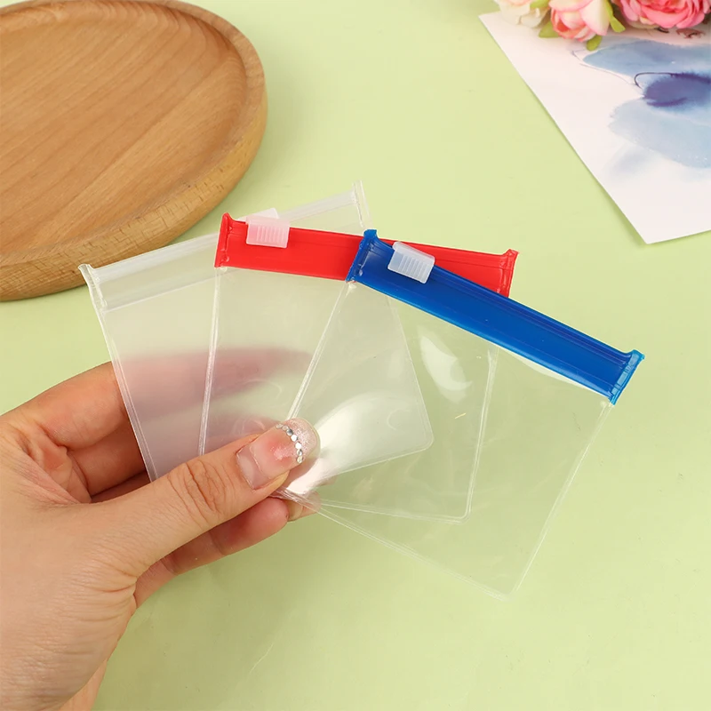 5pcs Pill Pouch Bags Zippered Pill Pouch Reusable Pill Bags Clear Eva Pill Bag Self Sealing Medicine Organizer Storage Bags