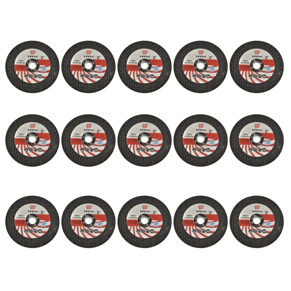 15/10pcs 75mm Mini Cutting Disc Circular Resin Grinding Wheel For-Angle Grinder Polishing Cutting Disc Electic Cutting Sheet