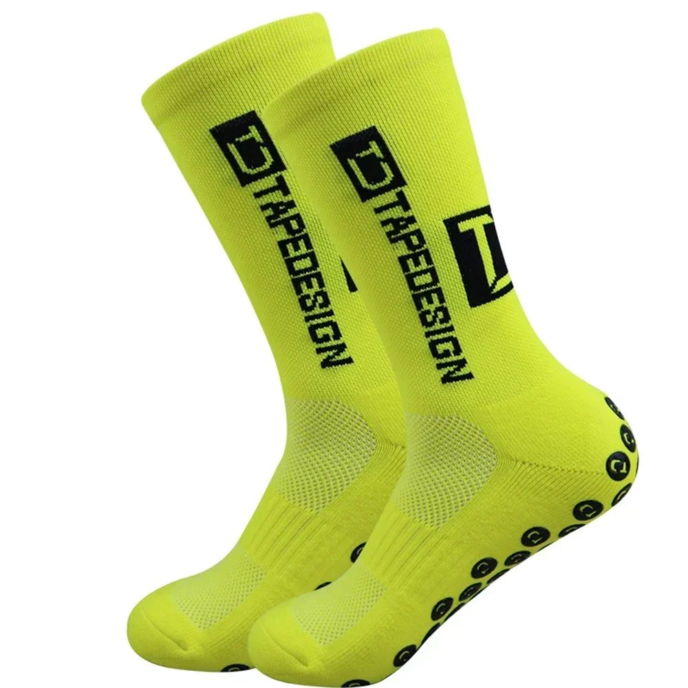 1 Paar rutschfeste Fußballsocken für Herren, rutschfeste Griffe, Fußball, Basketball, Sport, Radfahren