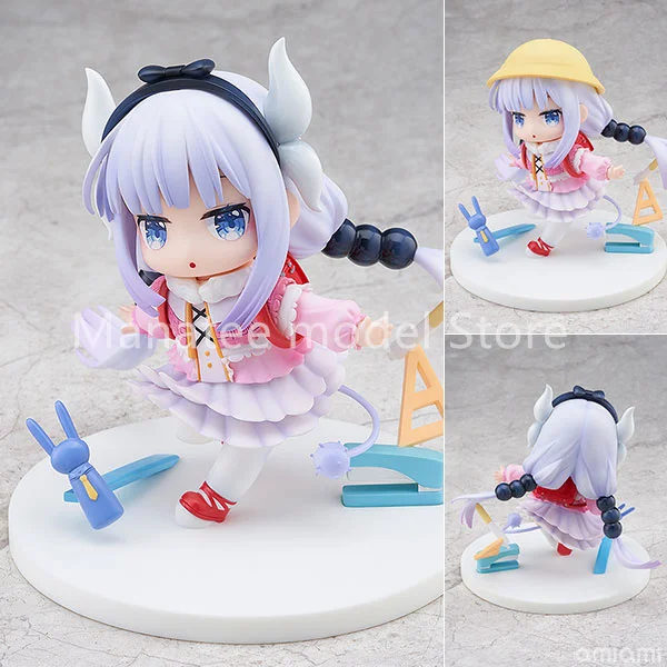 

﻿ RIBOSE оригинальная Мисс Кобаяши's Dragon Maid Kanna ПВХ фигурка аниме модель игрушки коллекция кукла подарок ﻿