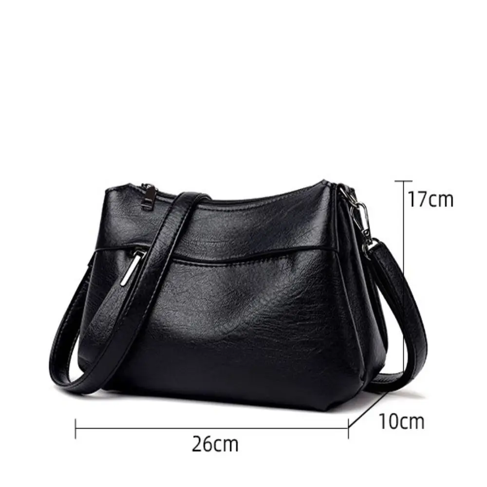 Bolsas De Couro De Luxo Para Mulheres, Alta Capacidade, Bolsa Feminina Sense Avançada, Alça De Ombro Longa, Bolsas Crossbody, Nova