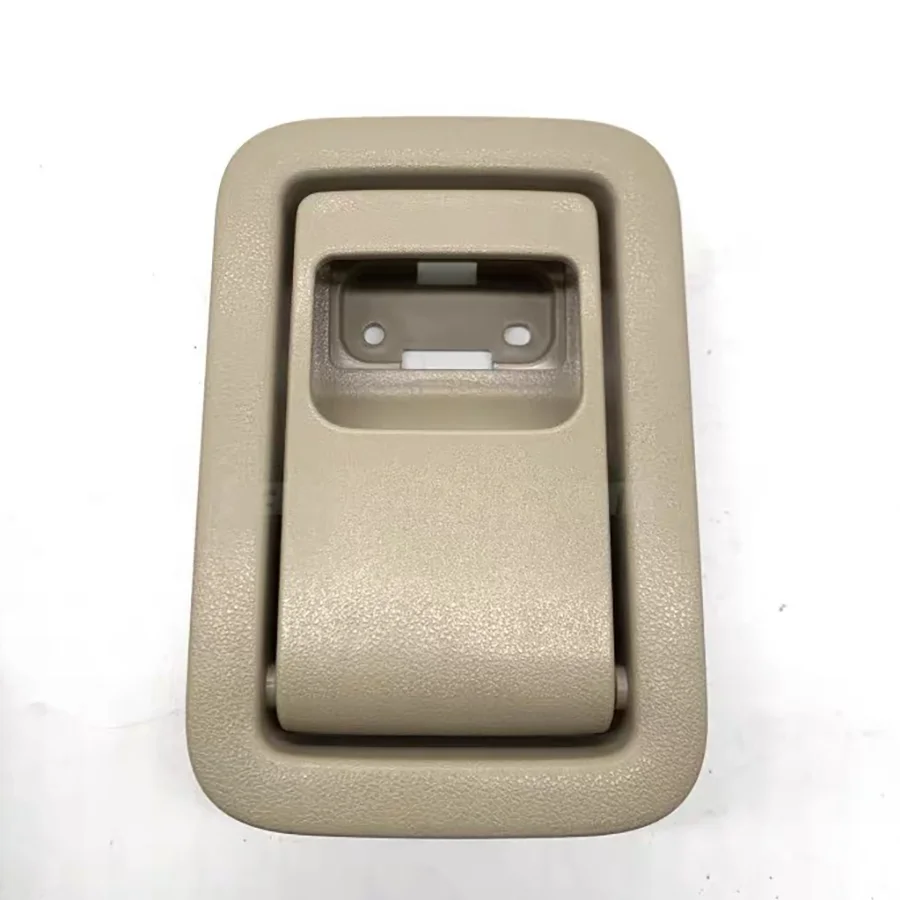 Wooeight 1Pc Light Beige Rear LH/RH Side Trunk Seat Backrest Handle Lock Cover For Toyota Land Cruiser Prado LC150 2017.9-2019.8