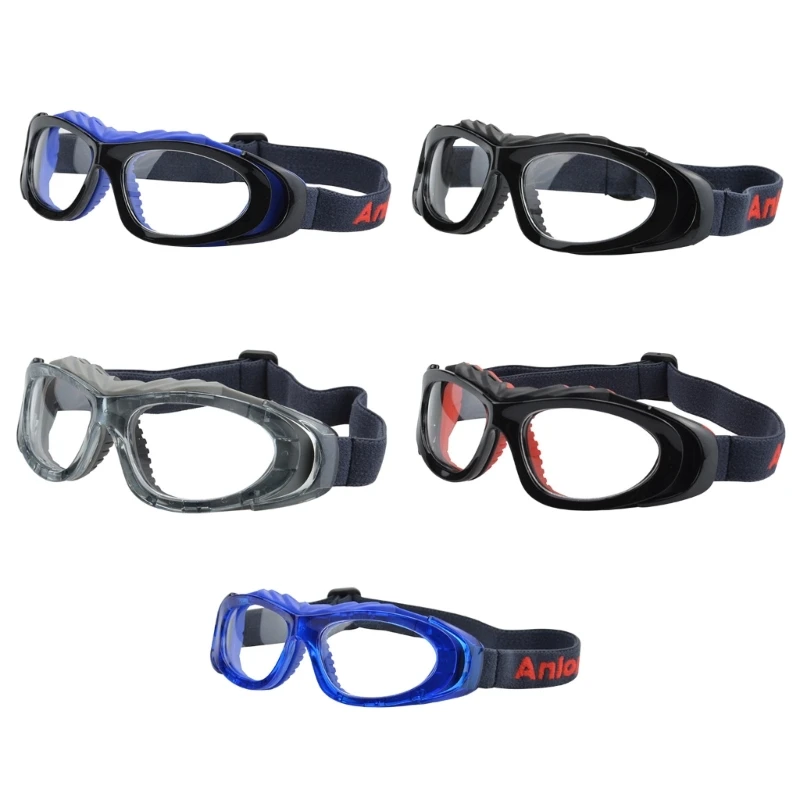 Kinder-Sportbrille, Brille, Basketball, Fußball, Fußball, Sport, Schutzbrille, Schutzbrille, Antibeschlag-Linse, austauschbar