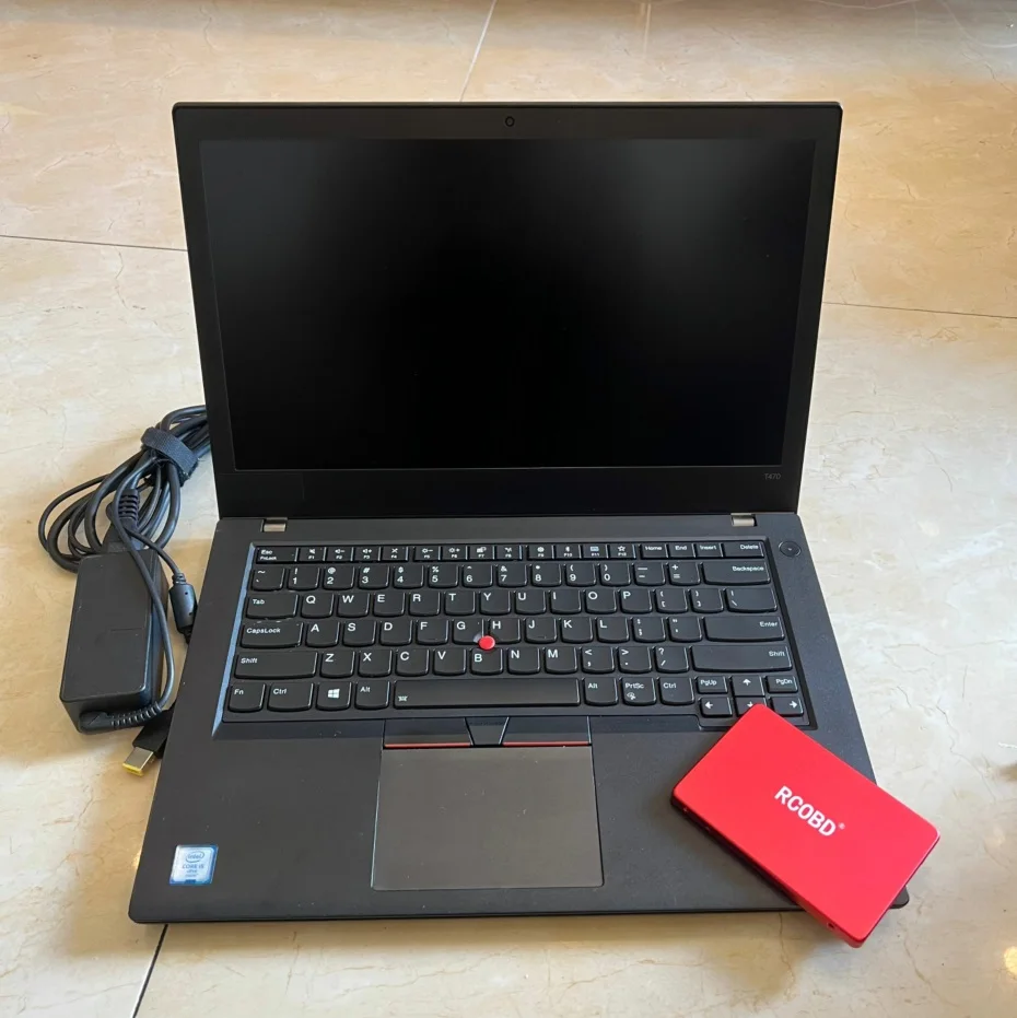 90% новый процессор T470 i5 для ноутбука, 16 г оперативной памяти с диагностическим инструментом, версия программного обеспечения 12/2024 для MB Star C4/C5/C6, 512 ГБ SSD, гарантия 2 года