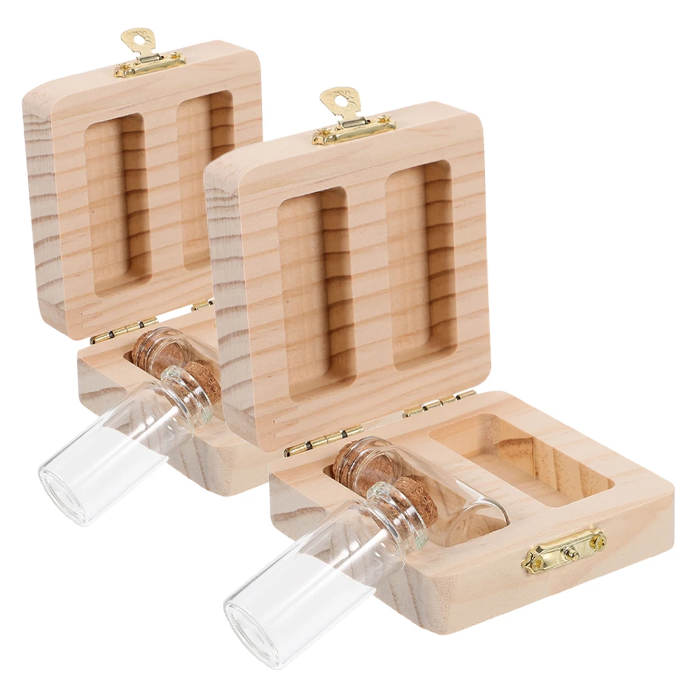 

1Set Baby Fetal Hair Keepsake Box Umbilical Cord Storage Case Newborn Memory Organizer Large Capacity Haircut Holder